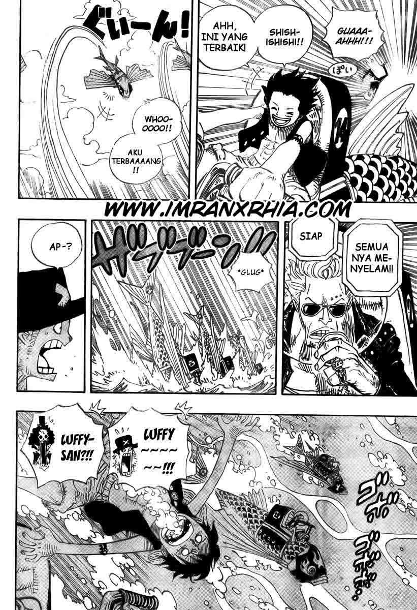 One Piece Chapter 493 Gambar 6