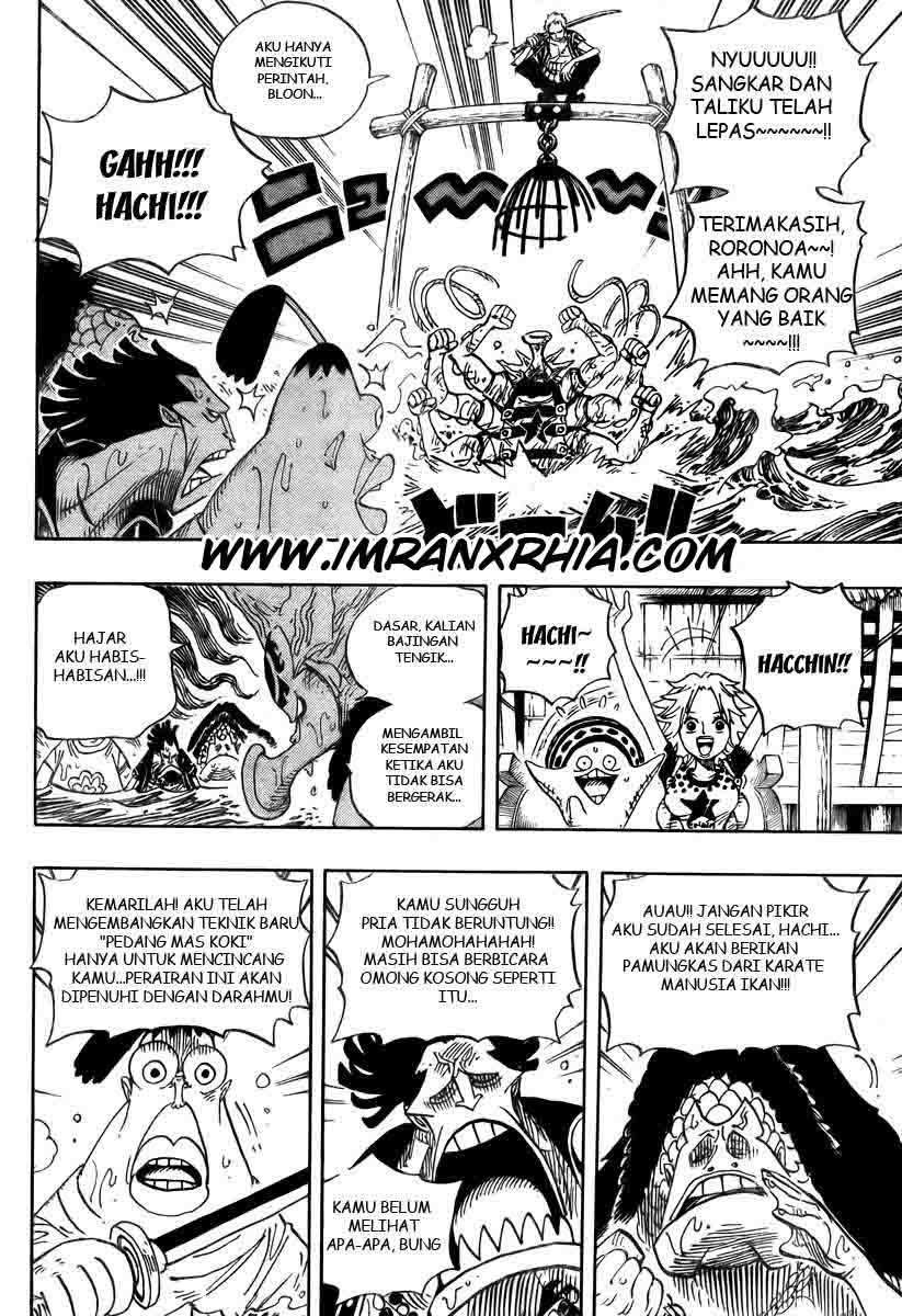 One Piece Chapter 493 Gambar 8