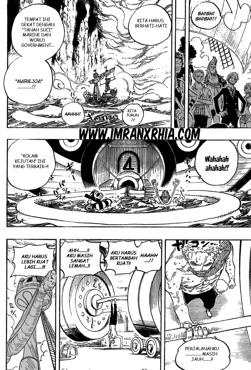 One Piece Chapter 490 Gambar 11