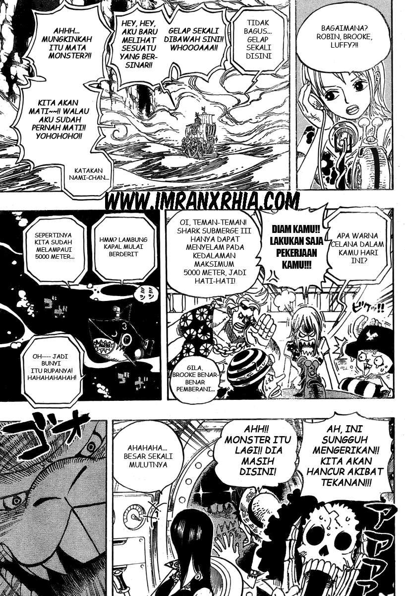 One Piece Chapter 490 Gambar 12