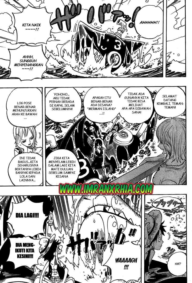 One Piece Chapter 490 Gambar 14