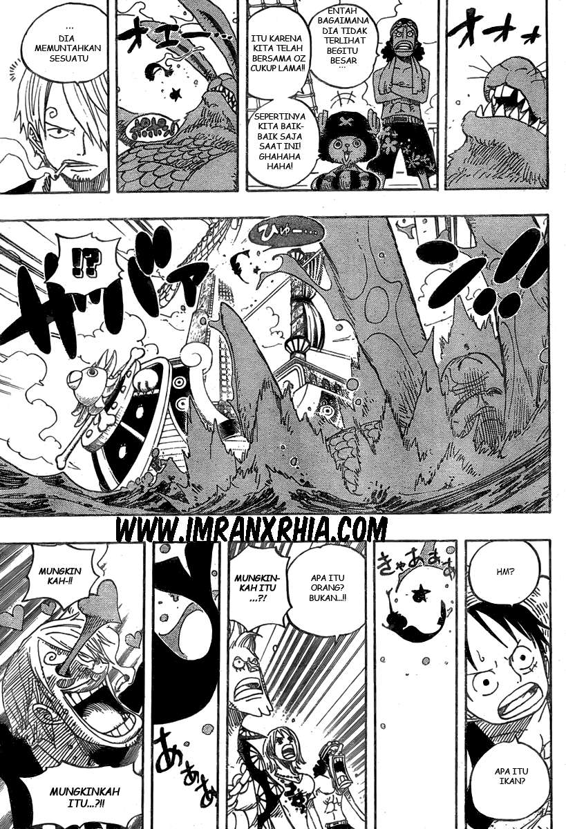 One Piece Chapter 490 Gambar 16