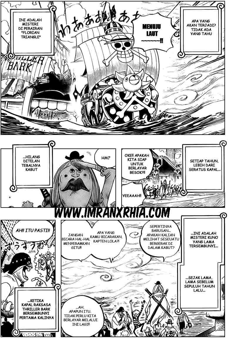One Piece Chapter 490 Gambar 3