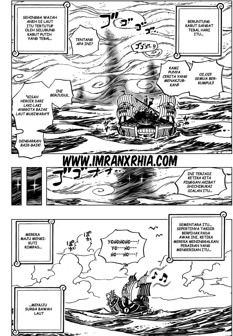 One Piece Chapter 490 Gambar 4