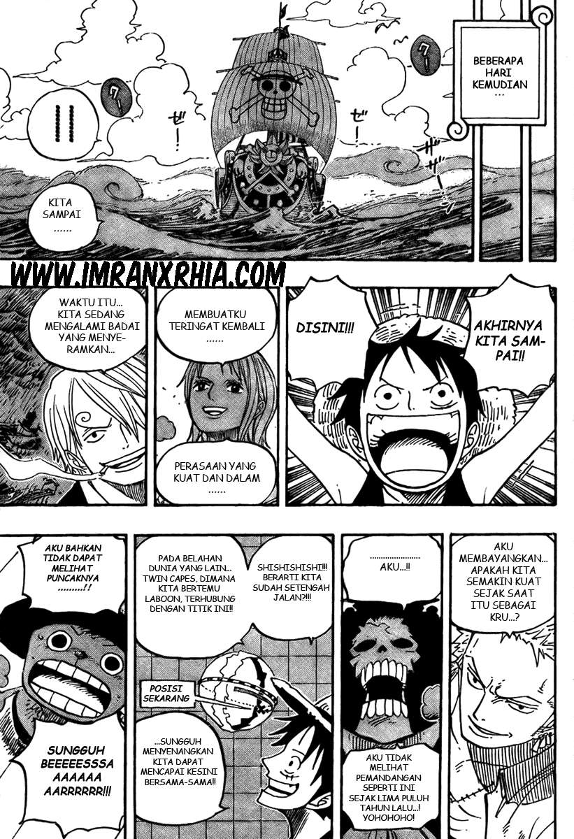 One Piece Chapter 490 Gambar 9