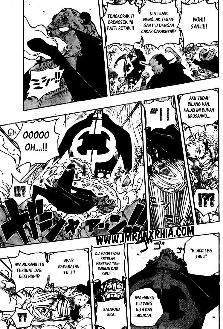 One Piece Chapter 484 Gambar 15