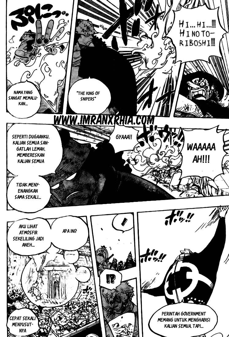 One Piece Chapter 484 Gambar 16