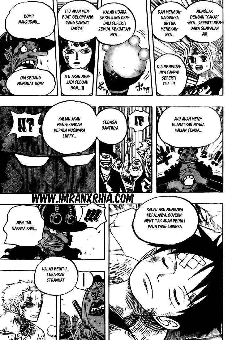 One Piece Chapter 484 Gambar 17