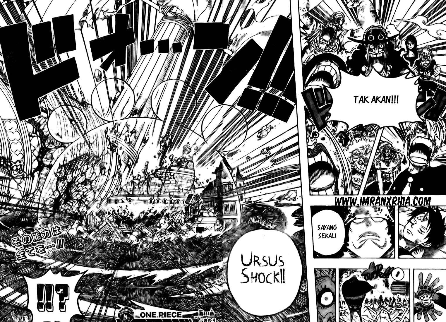 One Piece Chapter 484 Gambar 18