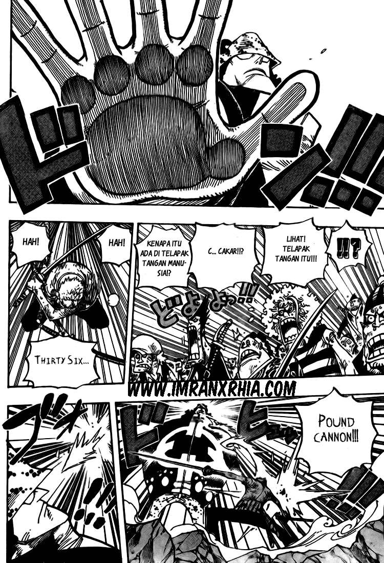 One Piece Chapter 484 Gambar 8