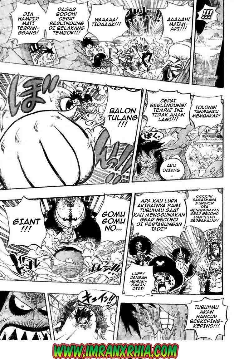 One Piece Chapter 482 Gambar 12