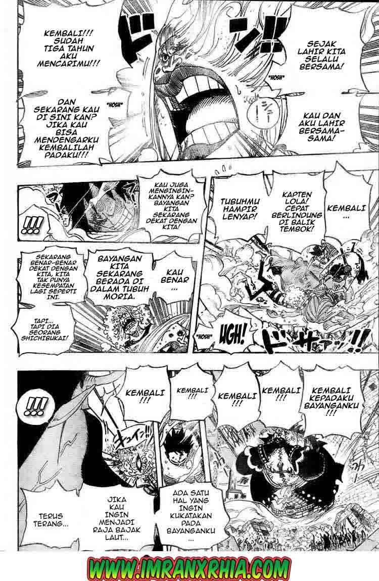 One Piece Chapter 482 Gambar 14
