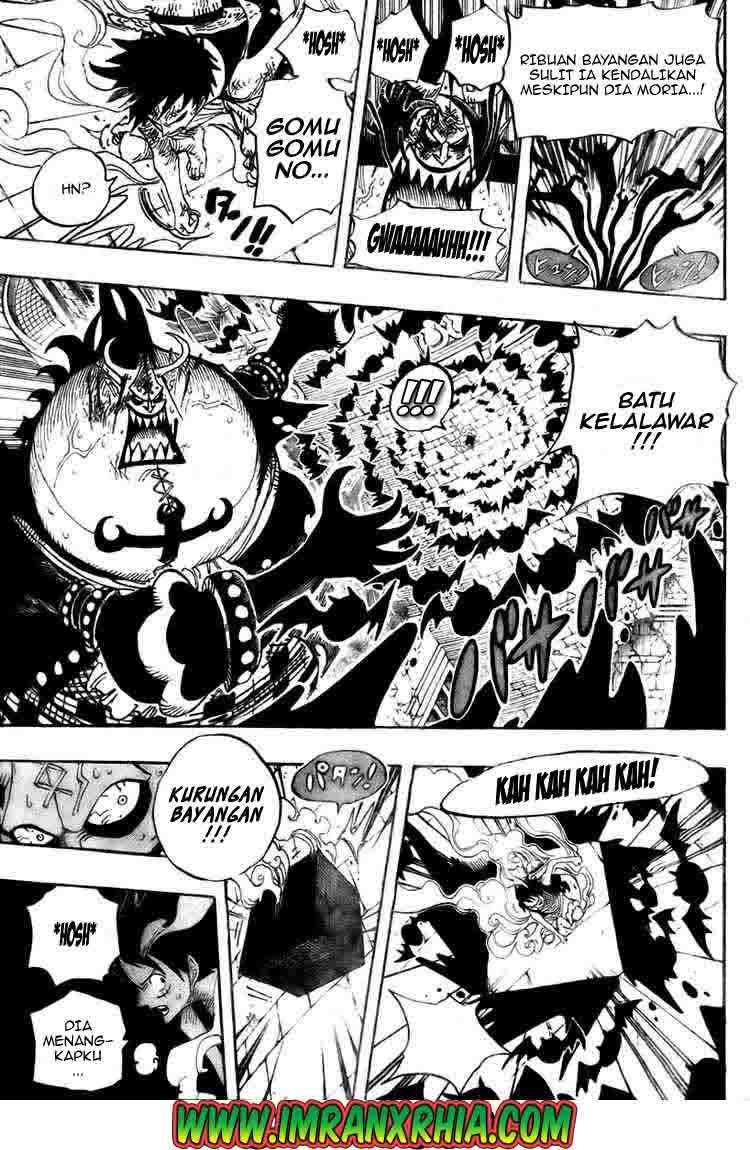 One Piece Chapter 482 Gambar 8
