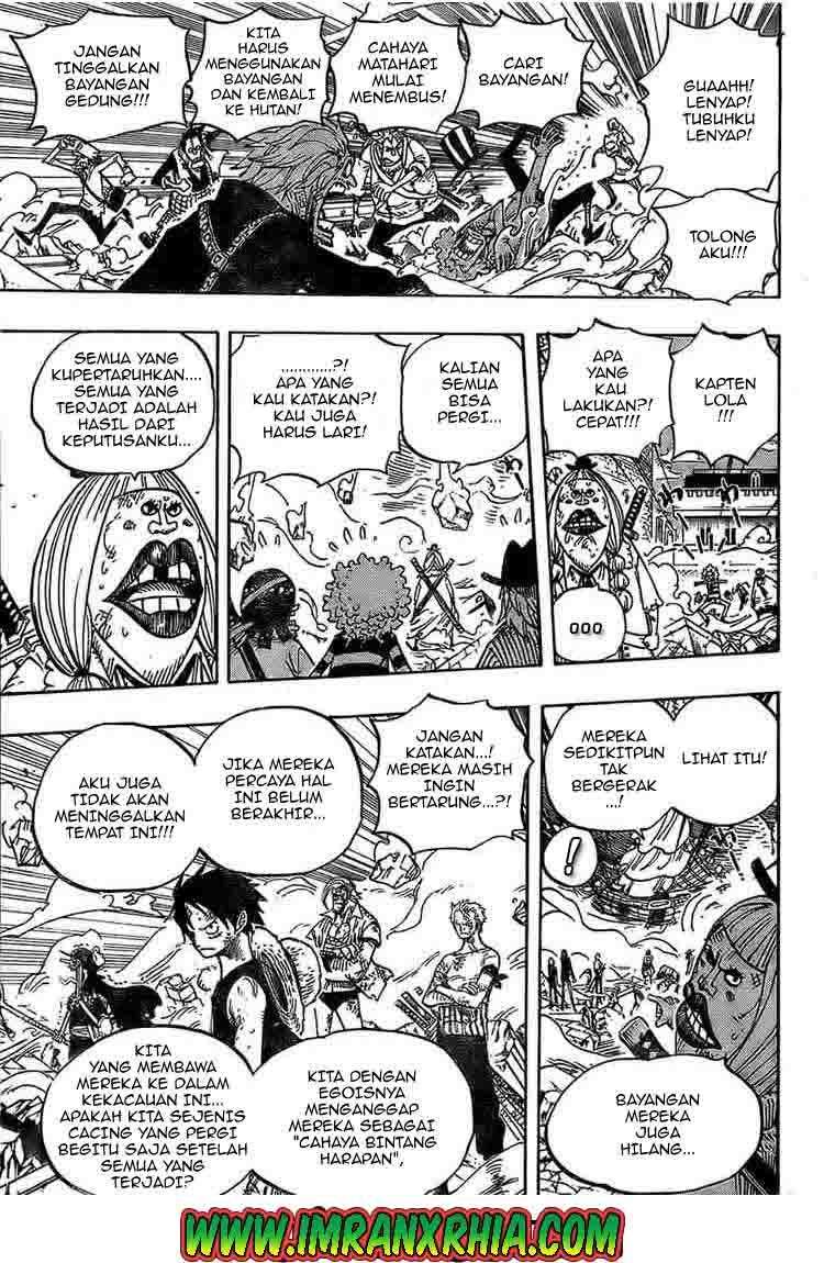 One Piece Chapter 481 Gambar 16