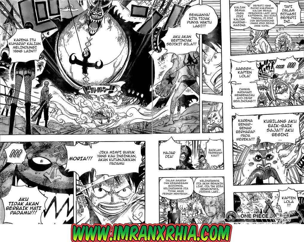 One Piece Chapter 481 Gambar 17