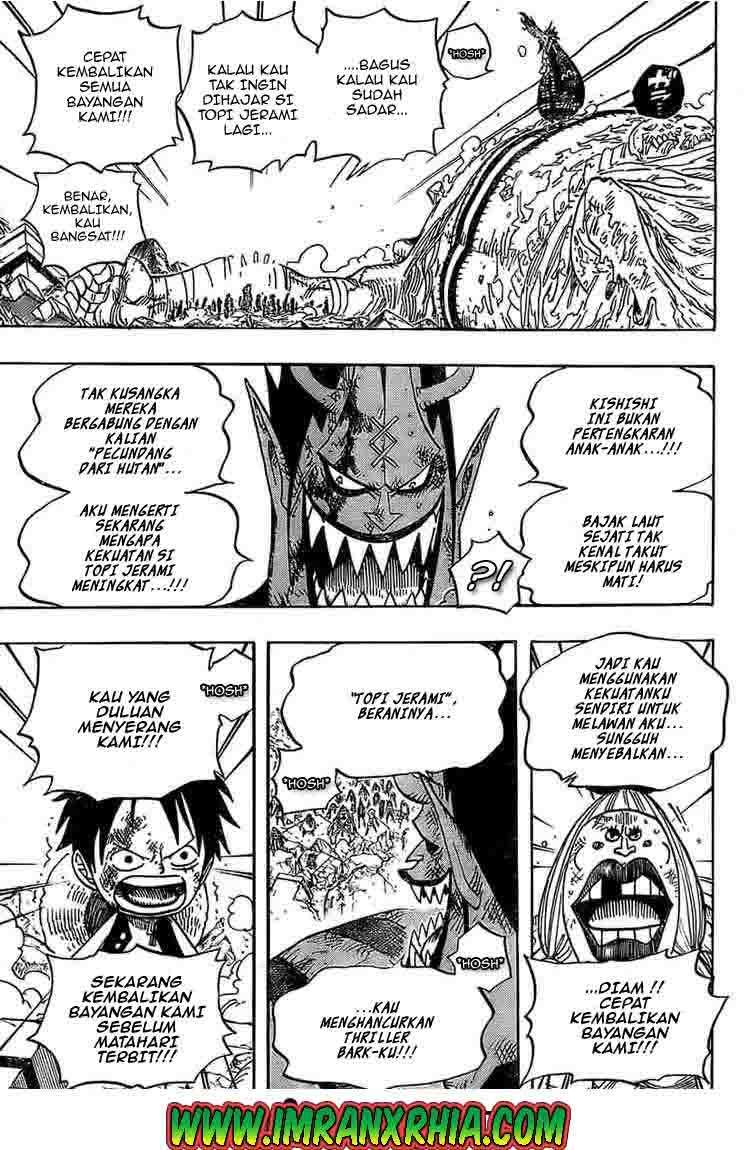 One Piece Chapter 481 Gambar 7