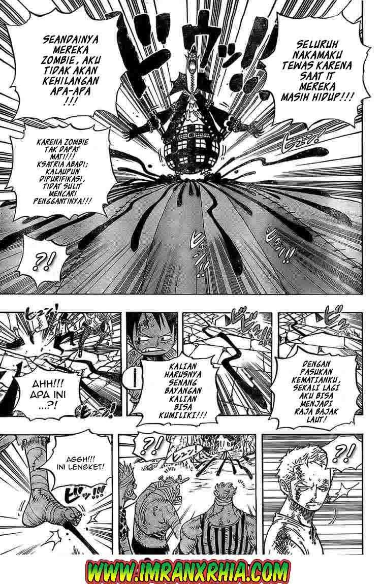 One Piece Chapter 481 Gambar 9