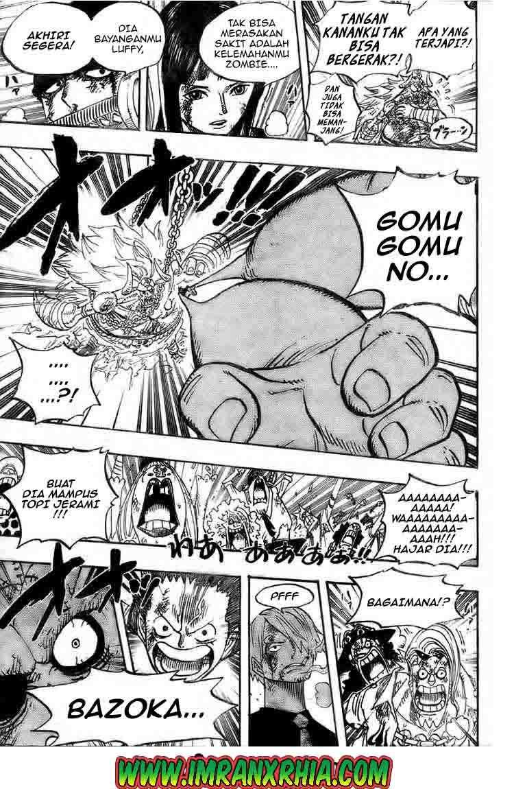 One Piece Chapter 480 Gambar 16