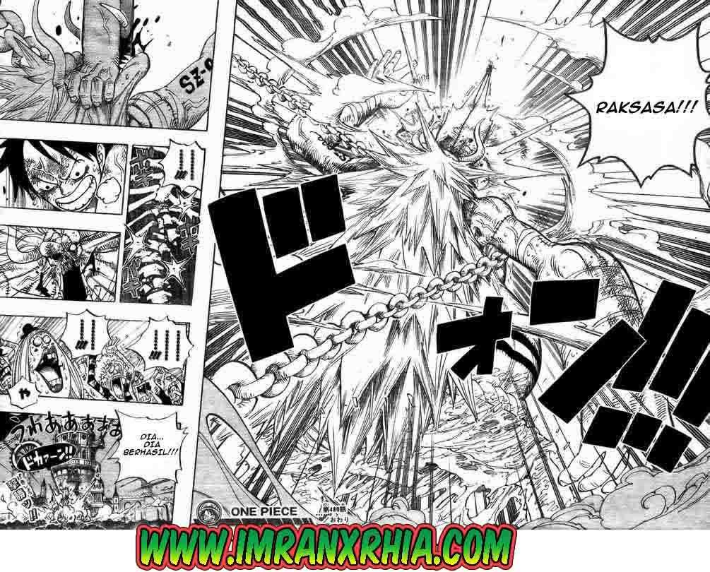 One Piece Chapter 480 Gambar 17