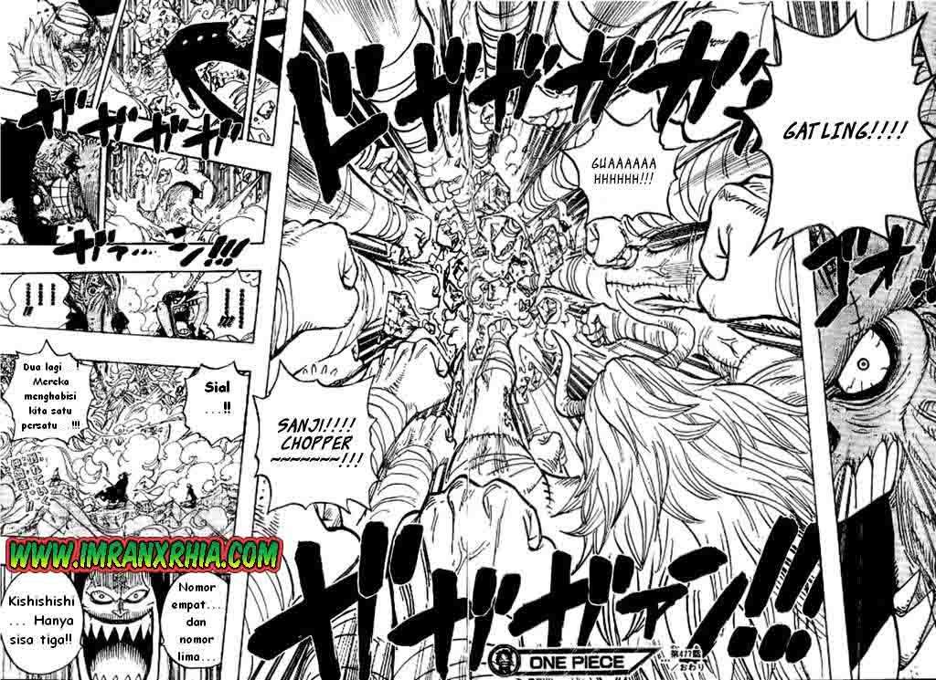 One Piece Chapter 477 Gambar 17