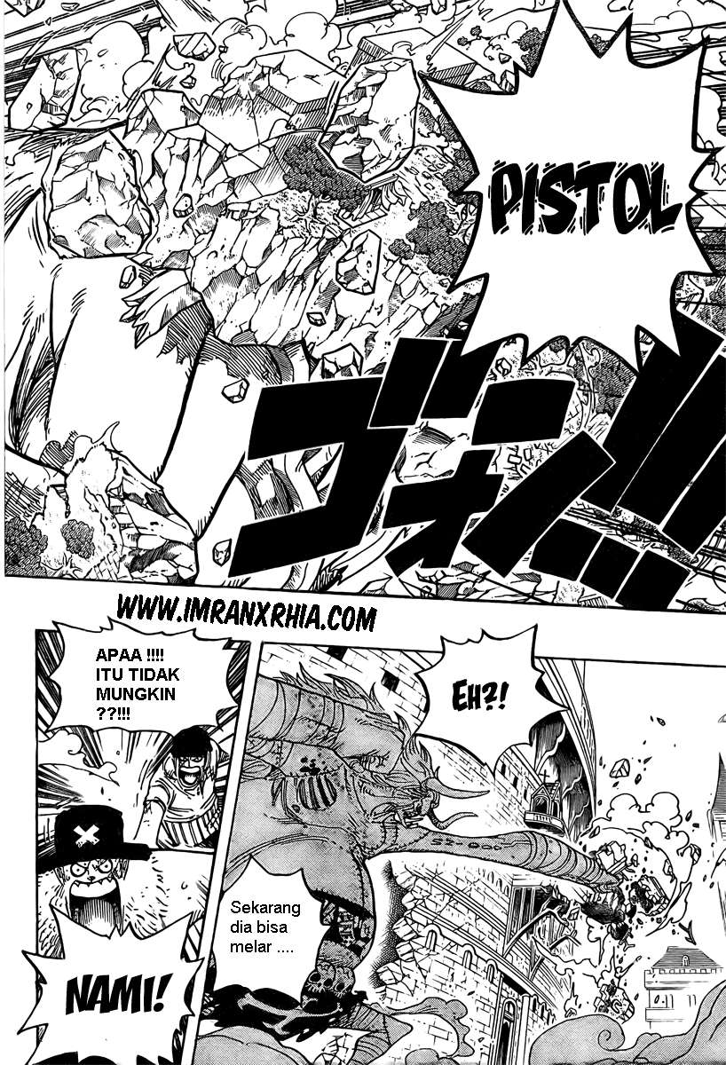 One Piece Chapter 475 Gambar 16