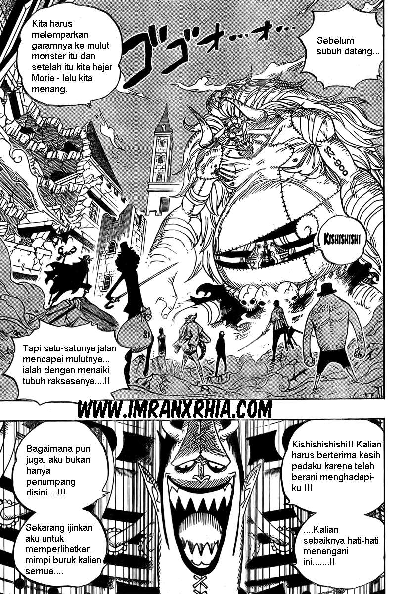 One Piece Chapter 475 Gambar 3