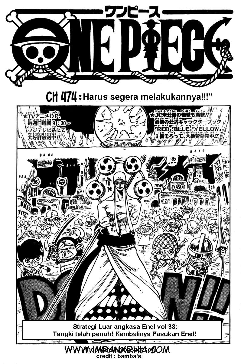 Baca Komik One Piece Chapter 474 Gambar 1