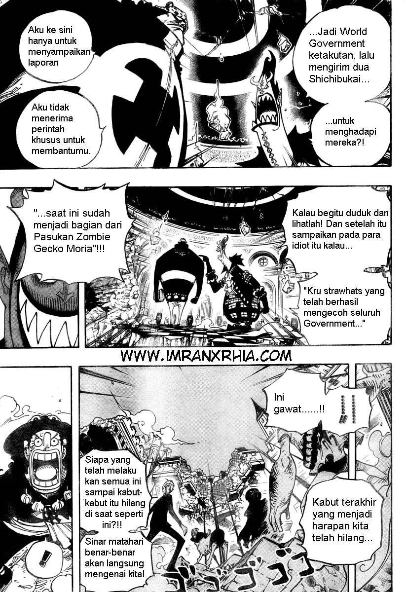 One Piece Chapter 474 Gambar 14
