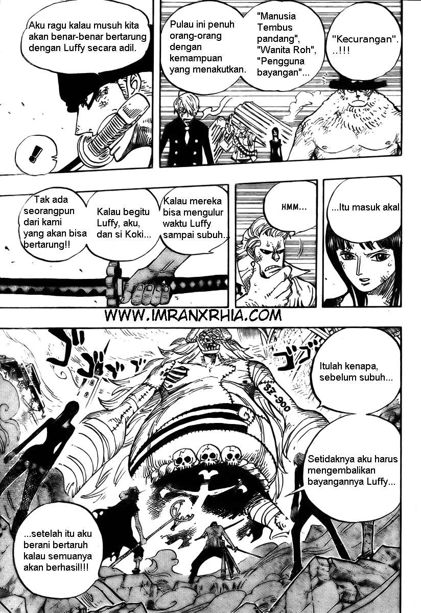 One Piece Chapter 474 Gambar 7