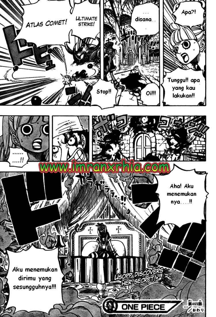 One Piece Chapter 465 Gambar 19