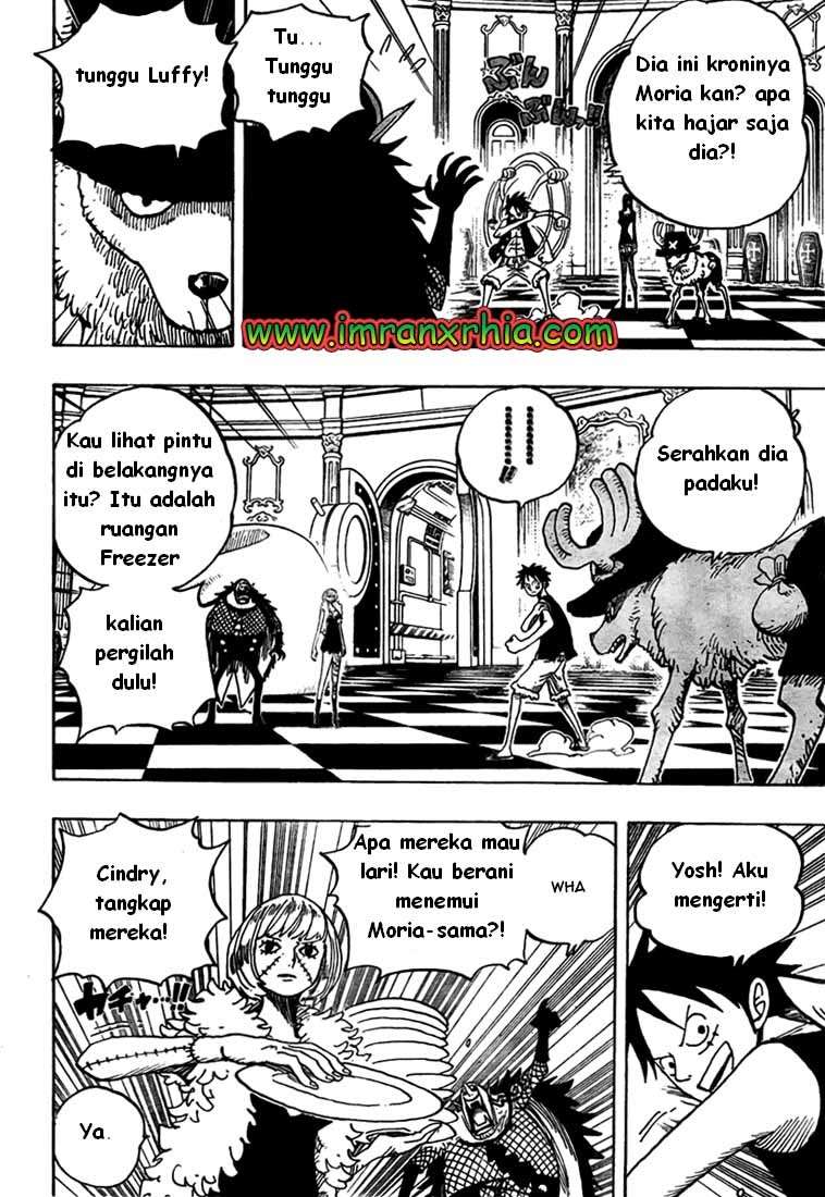 One Piece Chapter 461 Gambar 4