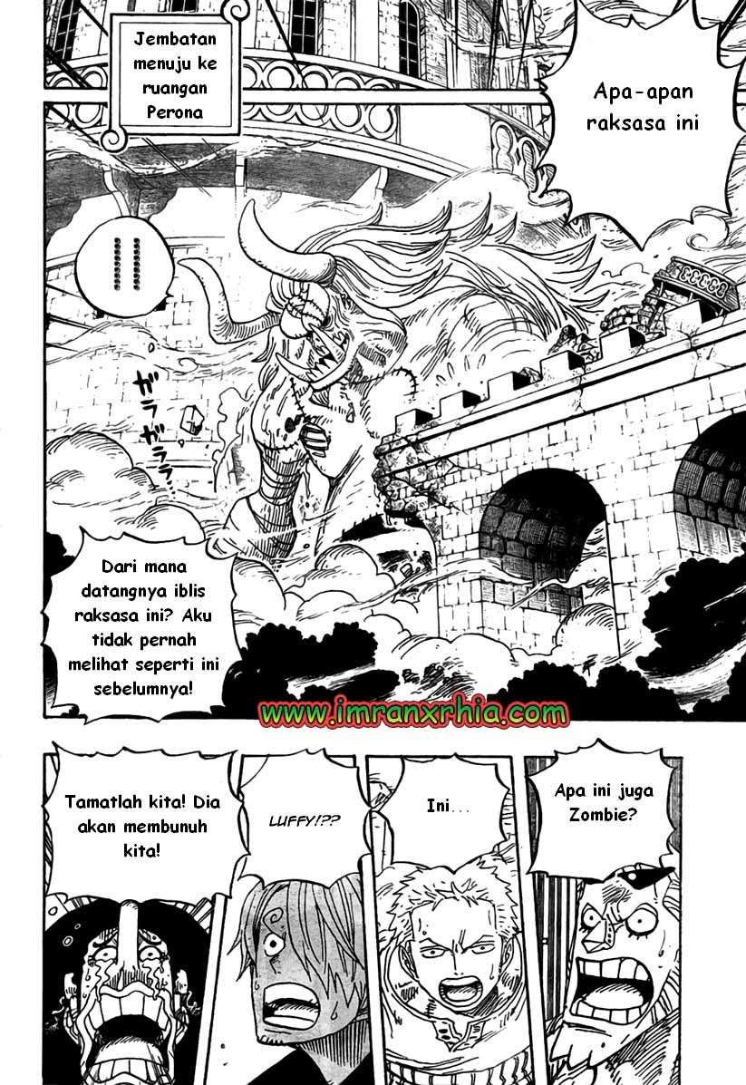 One Piece Chapter 461 Gambar 8