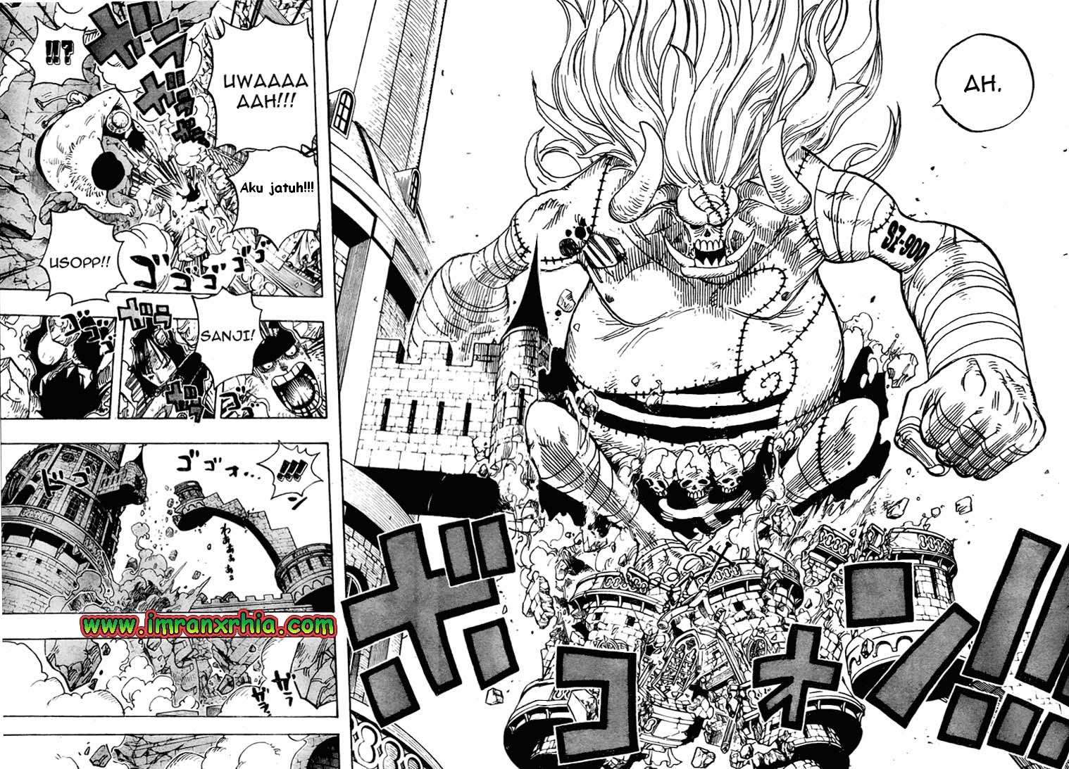 One Piece Chapter 460 Gambar 16