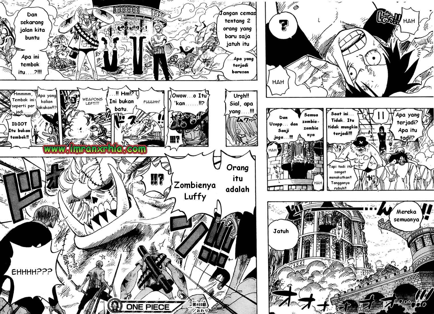 One Piece Chapter 460 Gambar 17