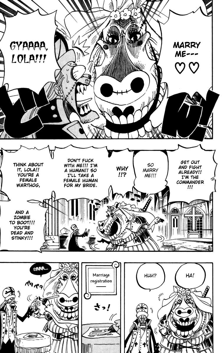 One Piece Chapter 451 Gambar 3