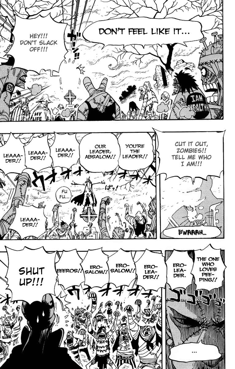 One Piece Chapter 449 Gambar 10