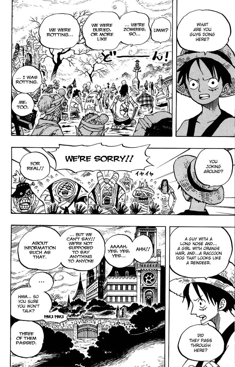 One Piece Chapter 448 Gambar 15