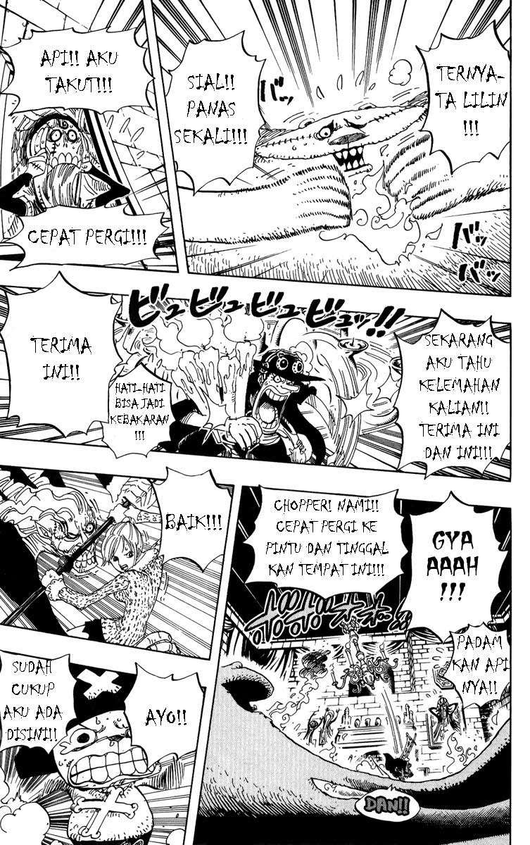 One Piece Chapter 447 Gambar 15