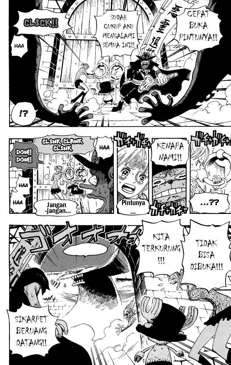 One Piece Chapter 447 Gambar 16