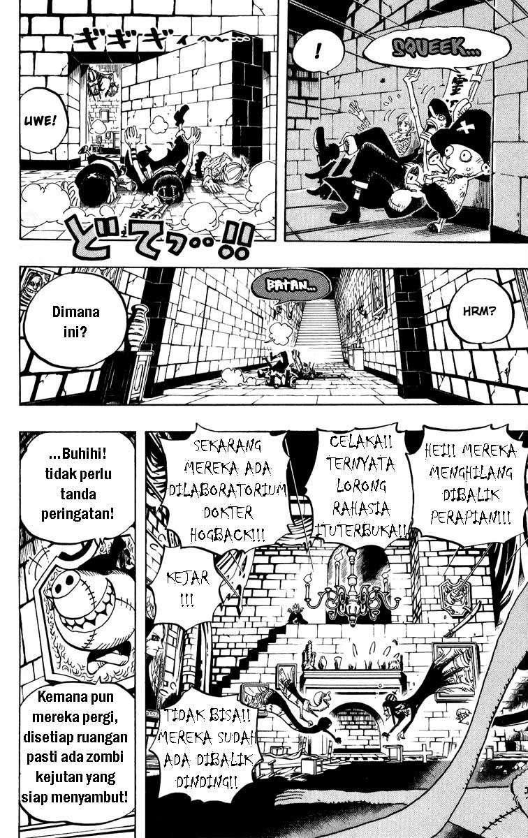 One Piece Chapter 447 Gambar 18