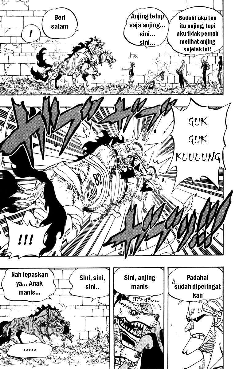 One Piece Chapter 447 Gambar 3