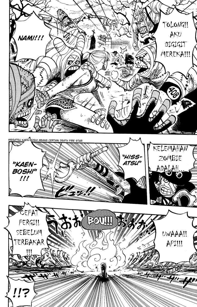 One Piece Chapter 445 Gambar 14