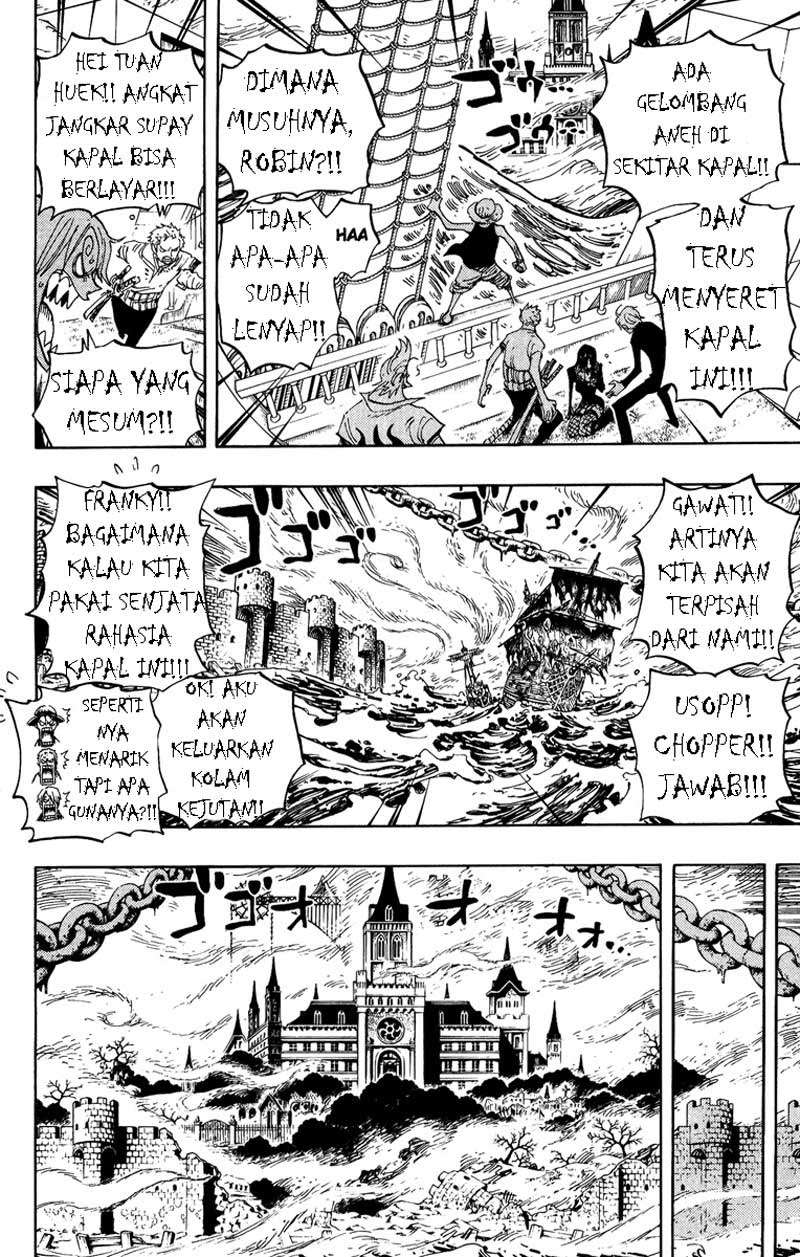 One Piece Chapter 444 Gambar 14