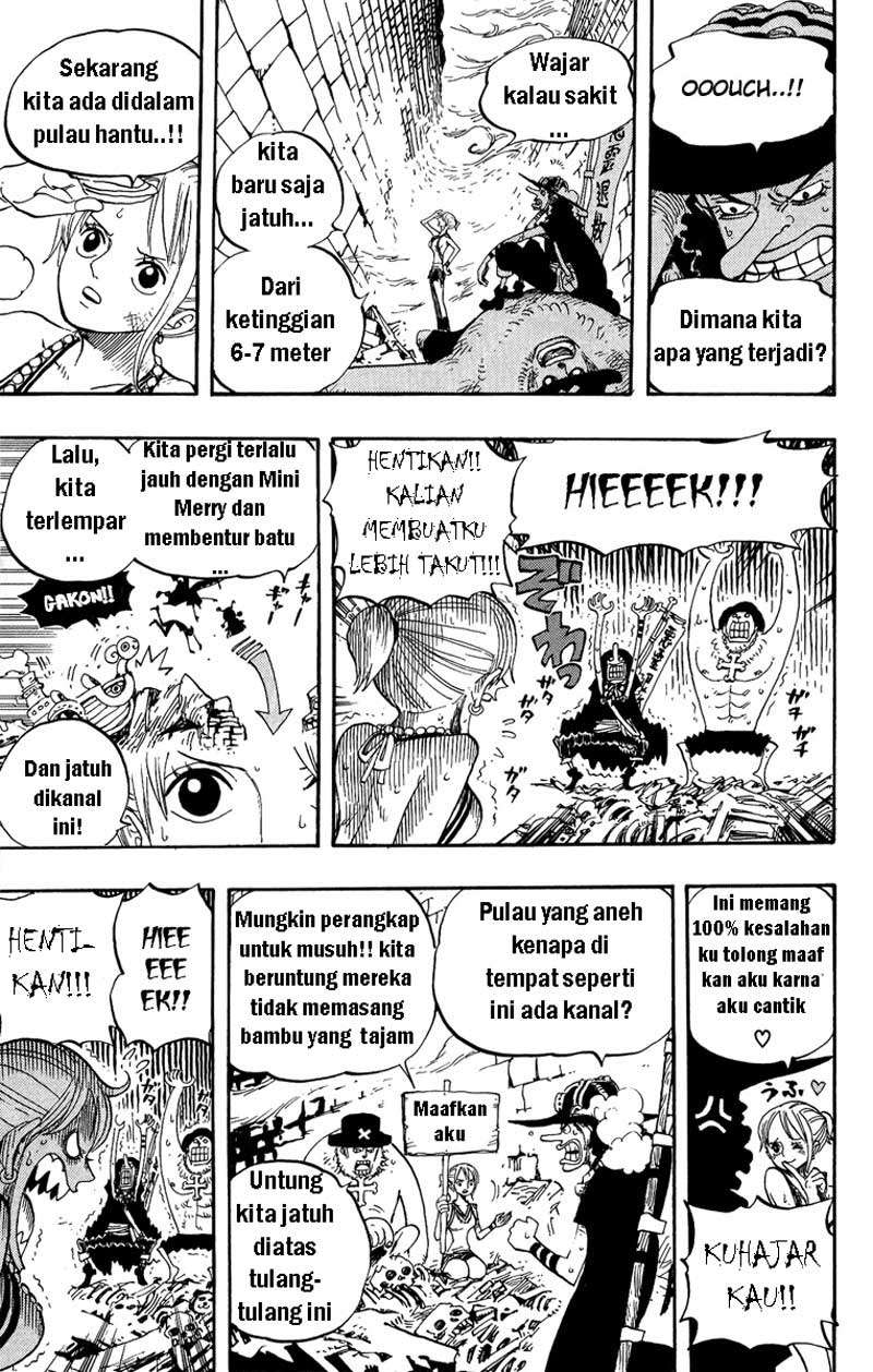 One Piece Chapter 444 Gambar 15