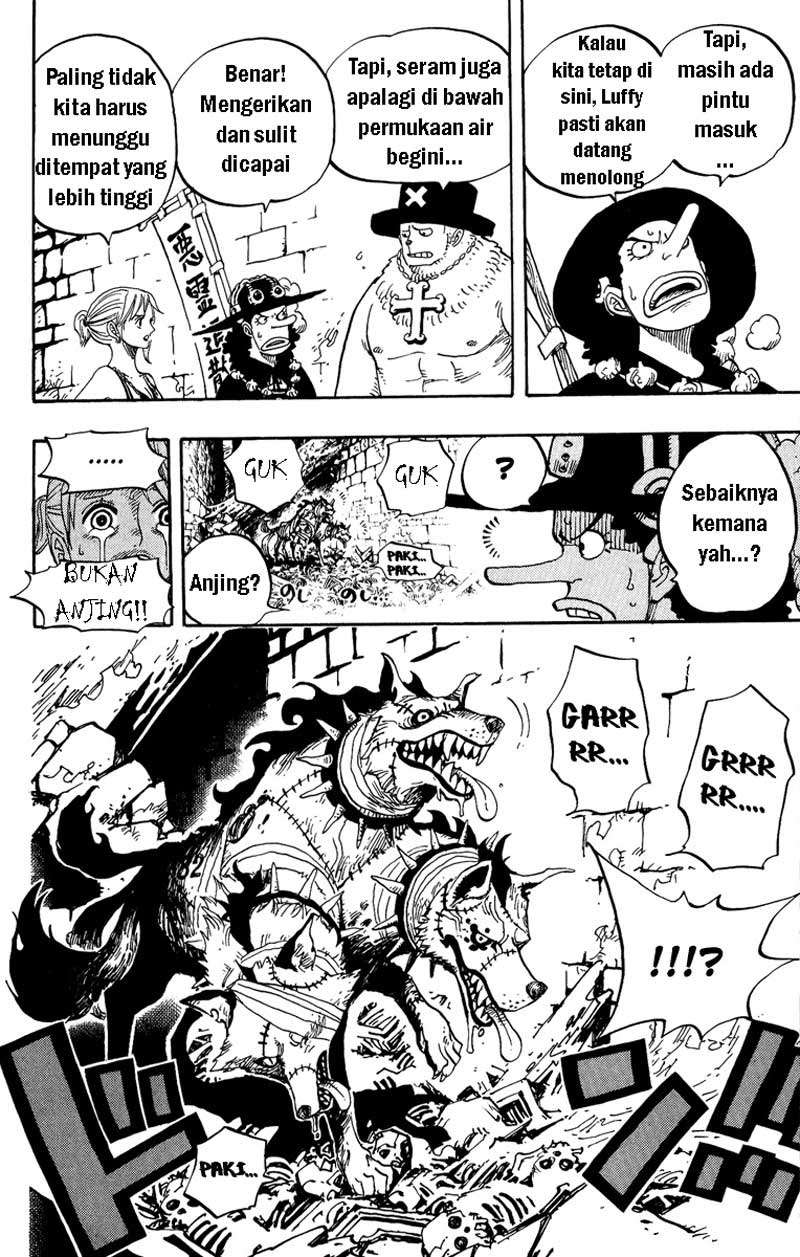 One Piece Chapter 444 Gambar 16
