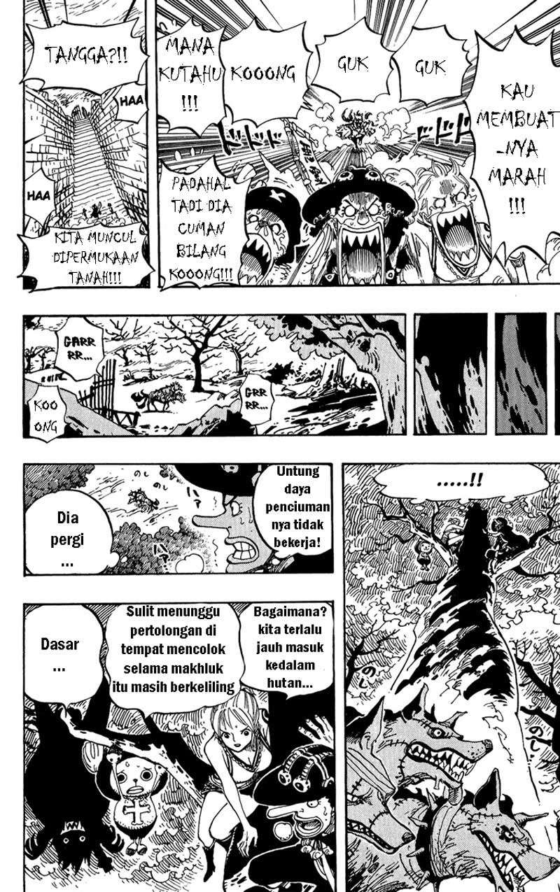 One Piece Chapter 444 Gambar 18