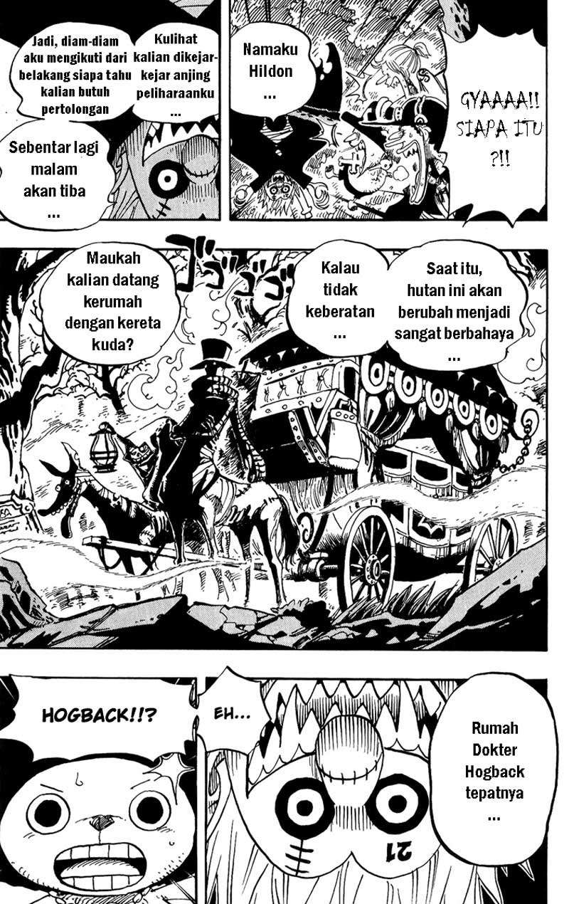 One Piece Chapter 444 Gambar 19