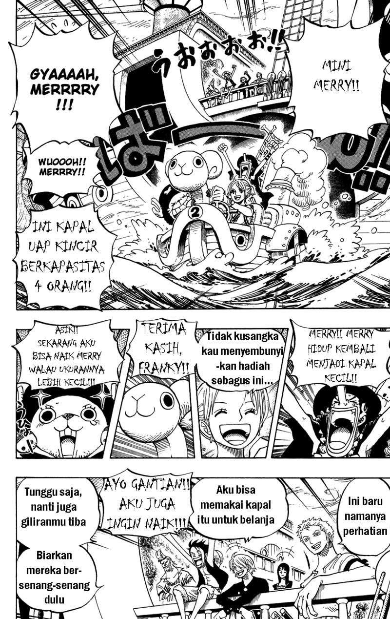 One Piece Chapter 444 Gambar 6
