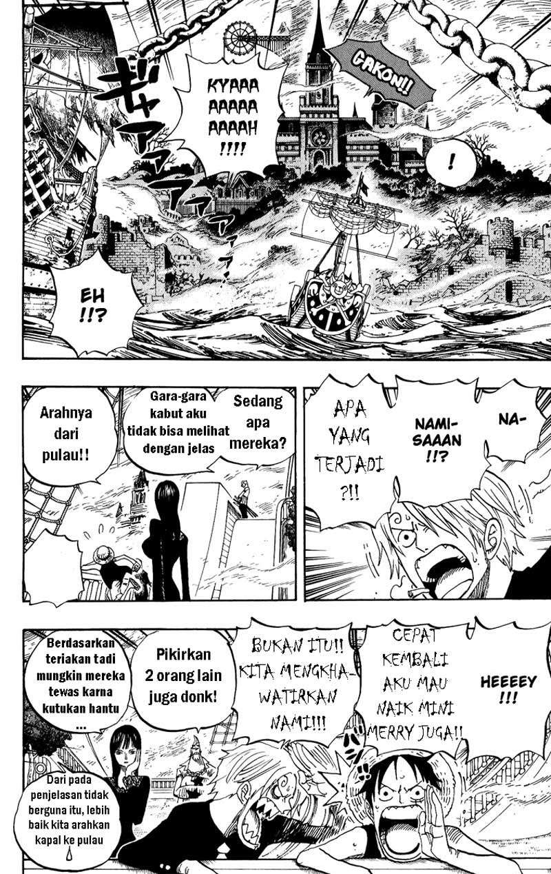 One Piece Chapter 444 Gambar 8