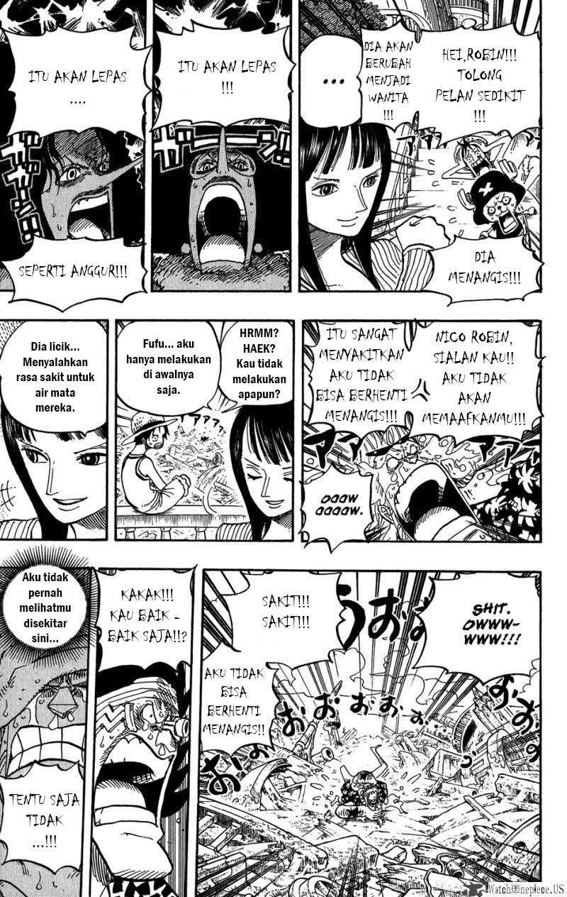 One Piece Chapter 437 Gambar 12